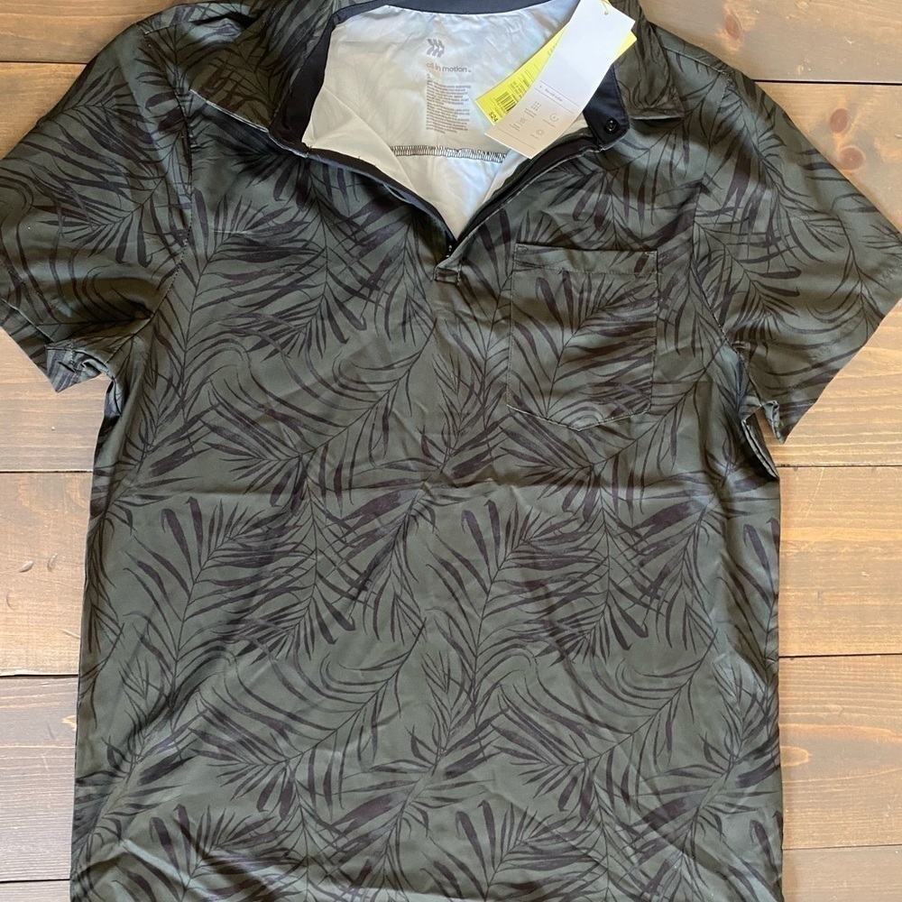 Palm print shirt